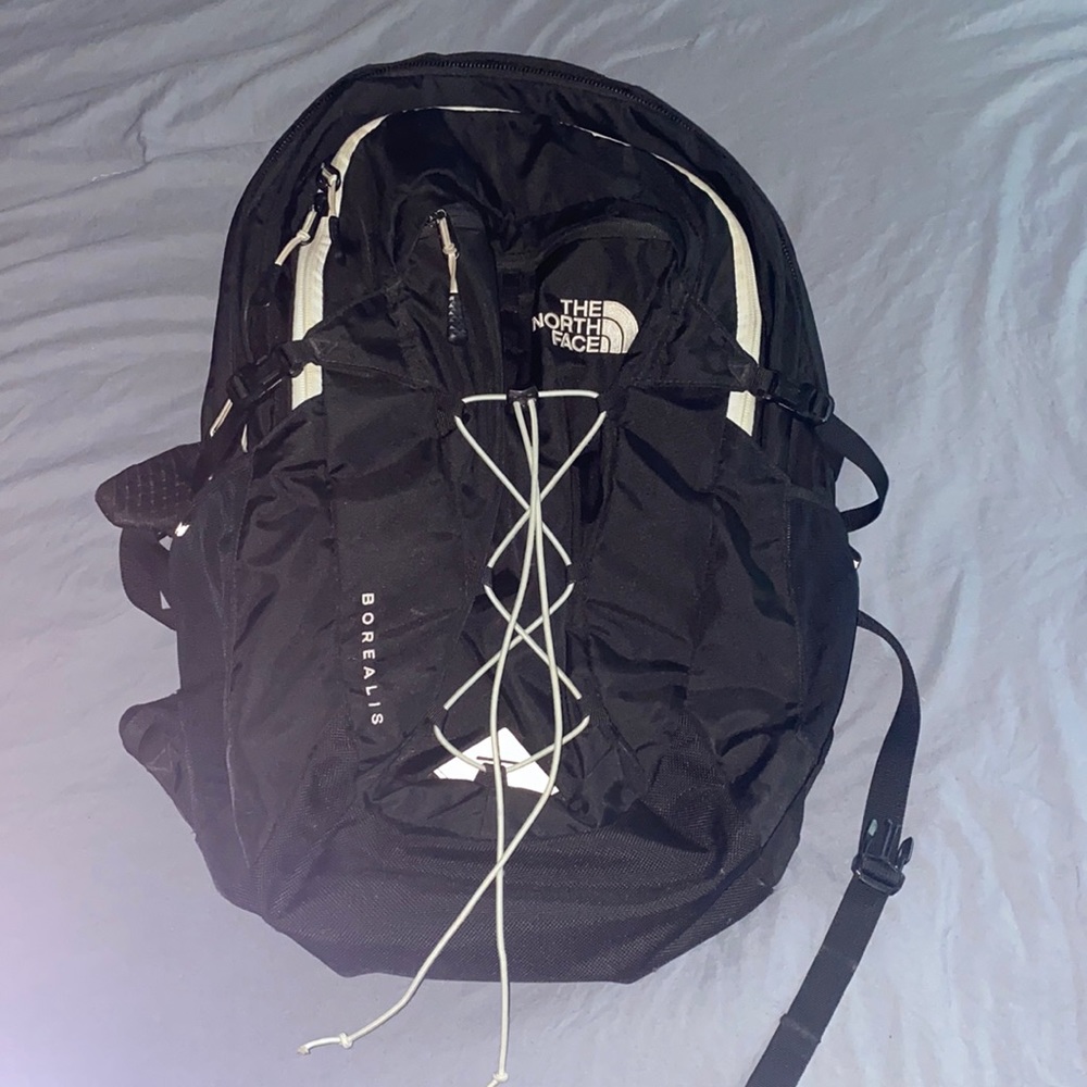 North face borealis black backpack